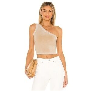 Cotton Citizen x Revolve Brisbane Tank in Vintage Sand Dune Cotton Blend Size XS